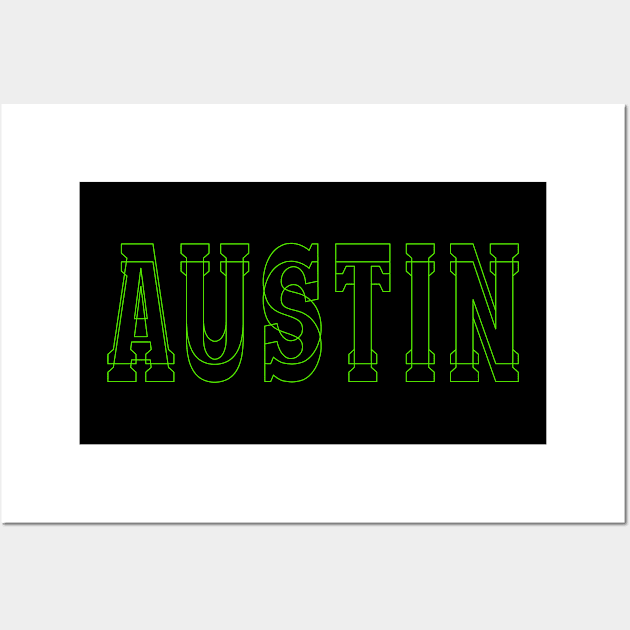 austin austin Wall Art by PencarianDolar